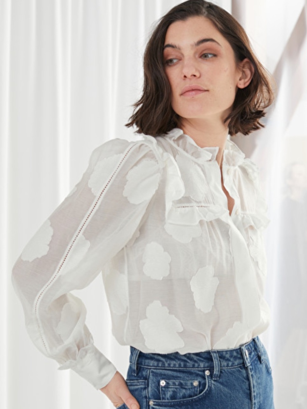 & Other Stories White Blouse